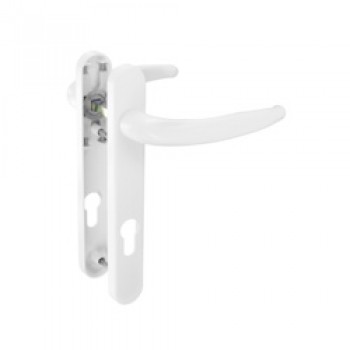 Upvc Sprung Door Handle 92mm/122mm - White Upvc Sprung Door Handle 92mm/122mm - White