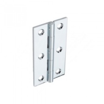 Chrome Butt Hinge - 50mm - Pack of 10