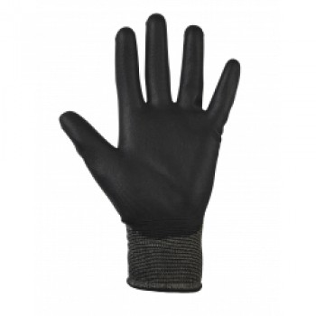 Black PU Gloves - 9 - Large Black PU Gloves - 9 - Large