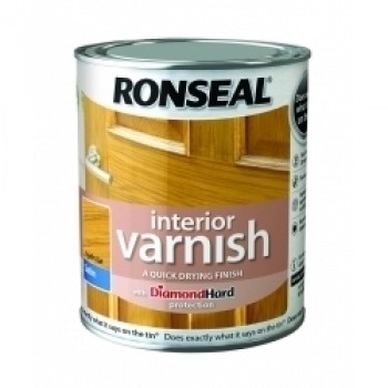 Interior Varnish Satin 250ml - Light Oak