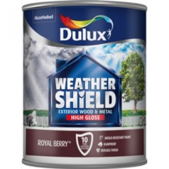 Weathershield Exterior Gloss 750ml - Royal Berry
