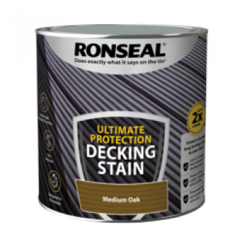 Ultimate Protection Decking Stain 2.5L - Medium Oak