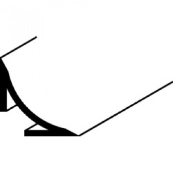 Scotia 8ft x 25mm - White