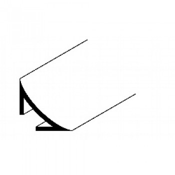 Scotia 8ft x 12.5mm - Black