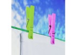 Plastic Clothes Pegs - 78mm Pack 0f 24