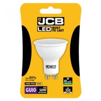 LED GU10 5w Bulb Blister Packed - 350lm 3000k Warm White