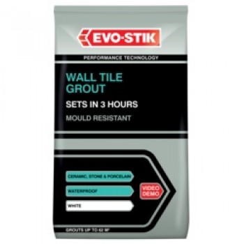 Tile A Wall Fast Set Grout for Ceramic Tiles - White - 500g