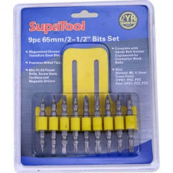Drill/Driver Bit - 9 Piece