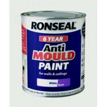 6 Year Anti Mould Paint 750ml - White Matt 6 Year Anti Mould Paint 750ml - White Matt