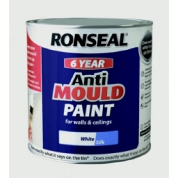 6 Year Anti Mould Paint 2.5L - White Silk 6 Year Anti Mould Paint 2.5L - White Silk