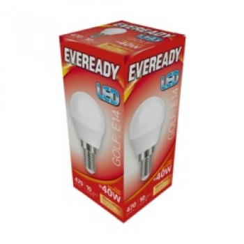 LED Golf 6w - 470lm Warm White 3000k E14