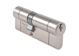 British Standard 1* Euro Cylinder Satin Nickel - 45 x 50mm