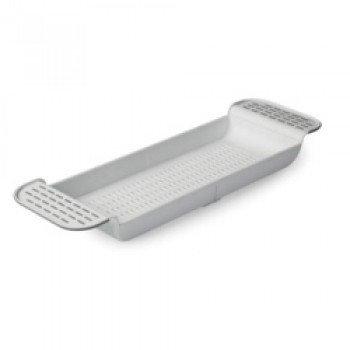 Extendable Over Bath Rack - White Extendable Over Bath Rack - White