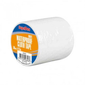 Waterproof Cloth Tape - 48mm x 4.5m White