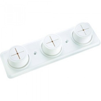 Cloth Holder - Ivory - Triple