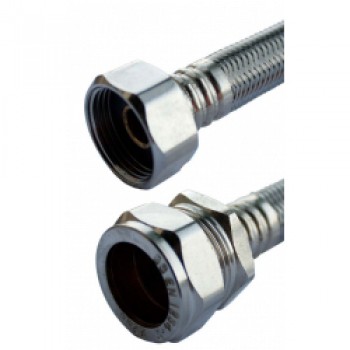 Flexi Tap Connector 22mm x 3/4 x 50cm - 12.5mm Flexi Tap Connector 22mm x 3/4 x 50cm - 12.5mm