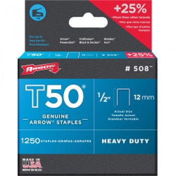 T50 Staples - 12mm (1250) T50 Staples - 12mm (1250)