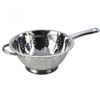 Stainless Steel Deep Long Handled Colander Stainless Steel Deep Long Handled Colander