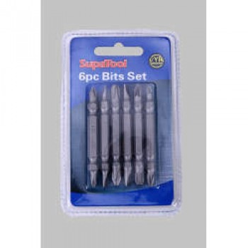 Double End Power Bits - 6 Piece