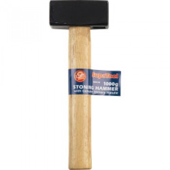 Stoning Hammer With Wooden Shaft - 1000g
