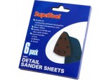 Detail Sander Sheets - 6 Piece
